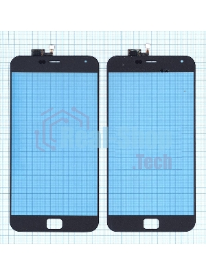 Сенсорное стекло (тачскрин) для Meizu MX4 Pro черное