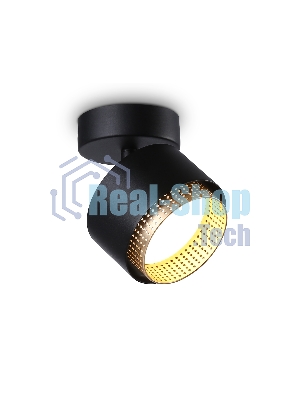 Светильник Ambrella light TN71282 BK/GD черный/золото GX53 max 12W D95*137