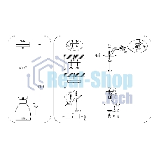 Светильник Ambrella light TR8468 BK/FGD черный/золото E27 max 60W D130*1000