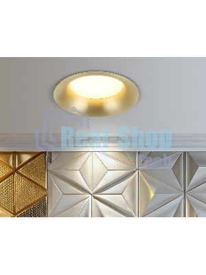 TN6755 BR латунь IP44 GX53 max 15W D105*33