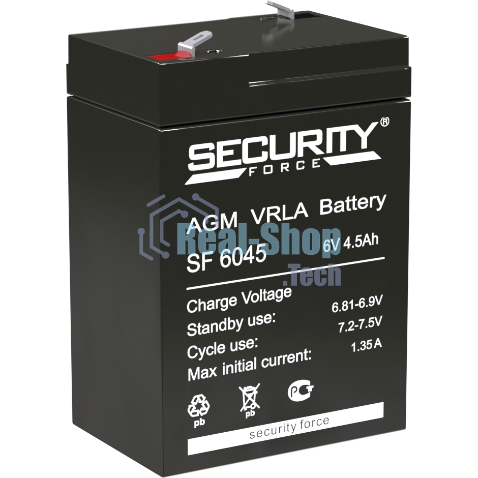 Батарея для ИБП Delta Security Force SF 6045 (6V 4.5Ah)