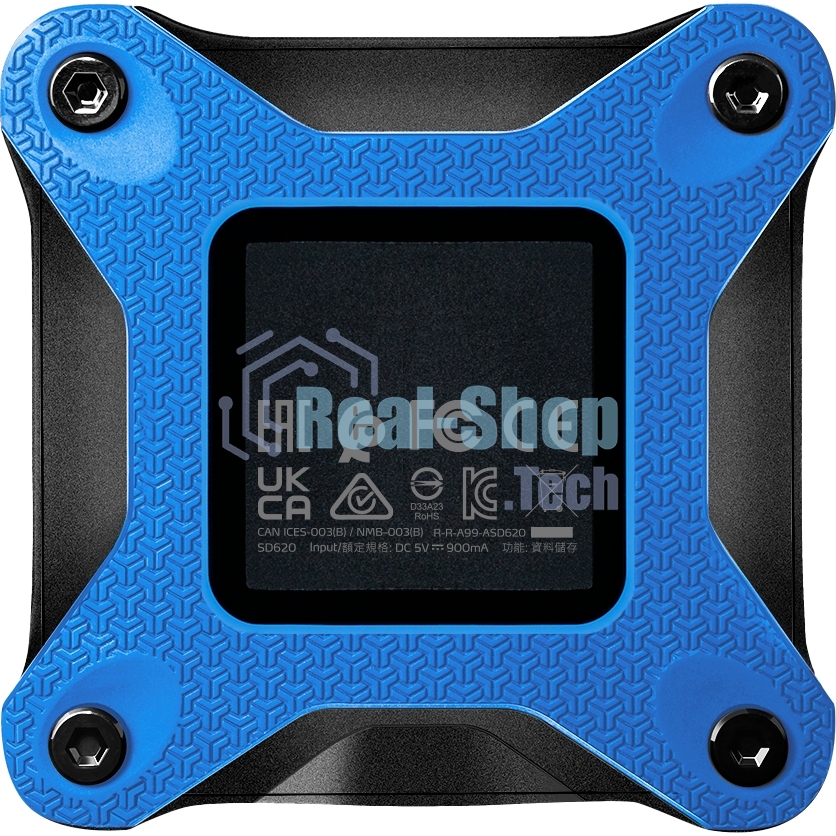 Внешний SSD ADATA SD620, 2TB, USB 3.2 Gen 2 Type-A, R/W 550/480, синий