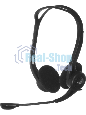 Гарнитура Logitech PC Headset 960 Stereo чёрный, проводная, USB