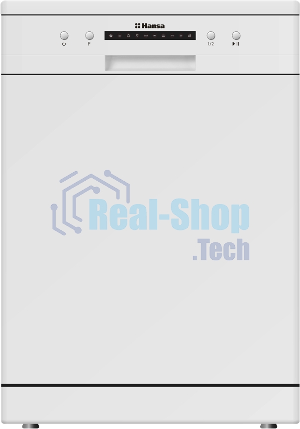 Посудомоечная машина Hansa ZWM616WH, белый, 59.8 см, 12 компл., 49 дБ, класс A++