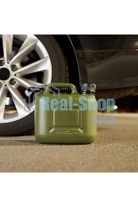 Канистра Rexant для ГСМ и технических жидкостей, вертикальная 5 л, пластиковая, усиленная