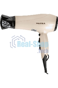 Фен SUPRA PHS-2205L (Мощность 2200 Вт. 2 скорости воздушного потока. 3 режима нагрева. Функция 