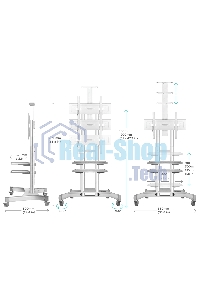 Стойка для телевизора с кронштейном ONKRON TS1552 40