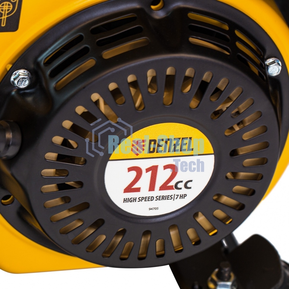 Электрогенератор бензиновый инверторный Denzel GT-3500iF, 3.5 кВт, 97 дБ, 27 кг