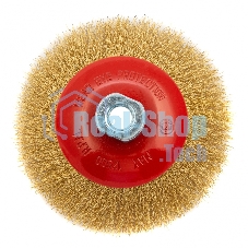 Кордщетка Matrix для ушм 125 мм м14 ''тарелка'' витая проволока