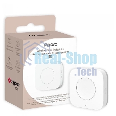 Умная кнопка Aqara T1 1кн. р.д.10м белый