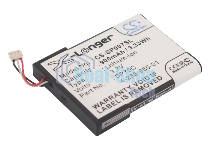 Аккумулятор CS-SP007SL для Sony PSP E1000 3.7V 900mAh