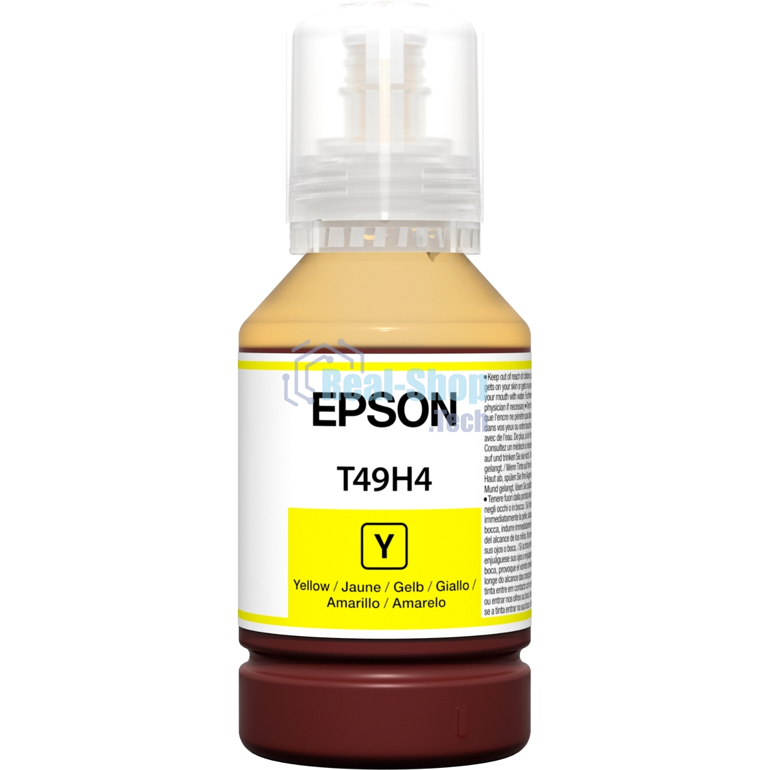 Чернила Epson T49H4 Yellow (140 мл)