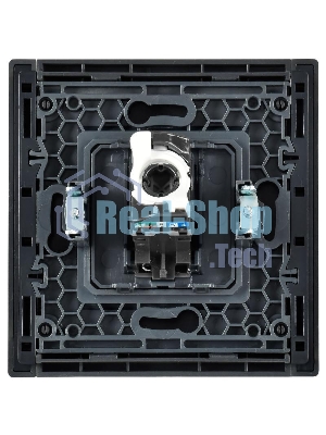 Розетка компьютерная RJ45 кат.5E IEK FORTE&PIANO FP532 сталь