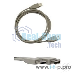 Кабель Gembird PRO CCF-USB2-AMAF-10 USB 2.0 3.0м AM/AF позол.конт., фер.кол., пакет