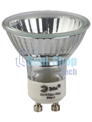 Лампа галогенная ЭРА GU10-JCDR (MR16) -35W-230V(10/200/4800)