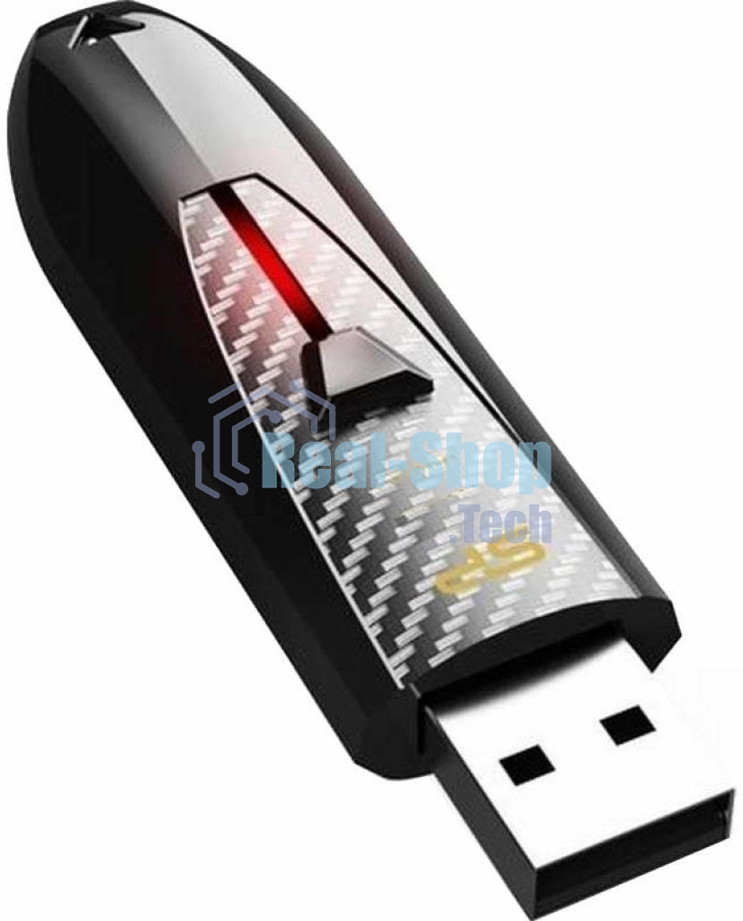 Флешка USB Silicon Power R/W 16Gb Blaze B25 SP016GbUF3B25V1K USB 3.0 черный