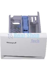 Стирально-сушильная машина Weissgauff WMD 6160 D белый, загрузка фронтальная 8 кг, 1200 об/мин, класс А+++