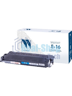 Картридж NVPrint совместимый Canon E-16 для FC-2xx/3xx/530/108/208/PC-7xx/PC-8xx (2000k)
