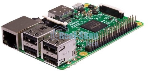Одноплатный компьютер Raspberry Pi 3 Model B (RA432, E14 version) Retail, 1Gb RAM, Quad Core 1.2GHz Broadcom BCM2837 64bit CPU, WiFi, Bluetooth, 40-pin extended GPIO, 4x USB 2.0, HDMI, CSI camera port, DSI display port, Micro SD port (Support Raspbian and