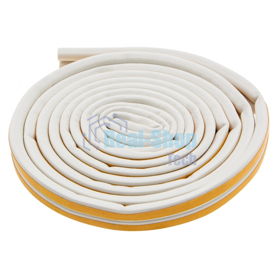 Уплотнитель резиновый Сибртех, 6 м, профиль 