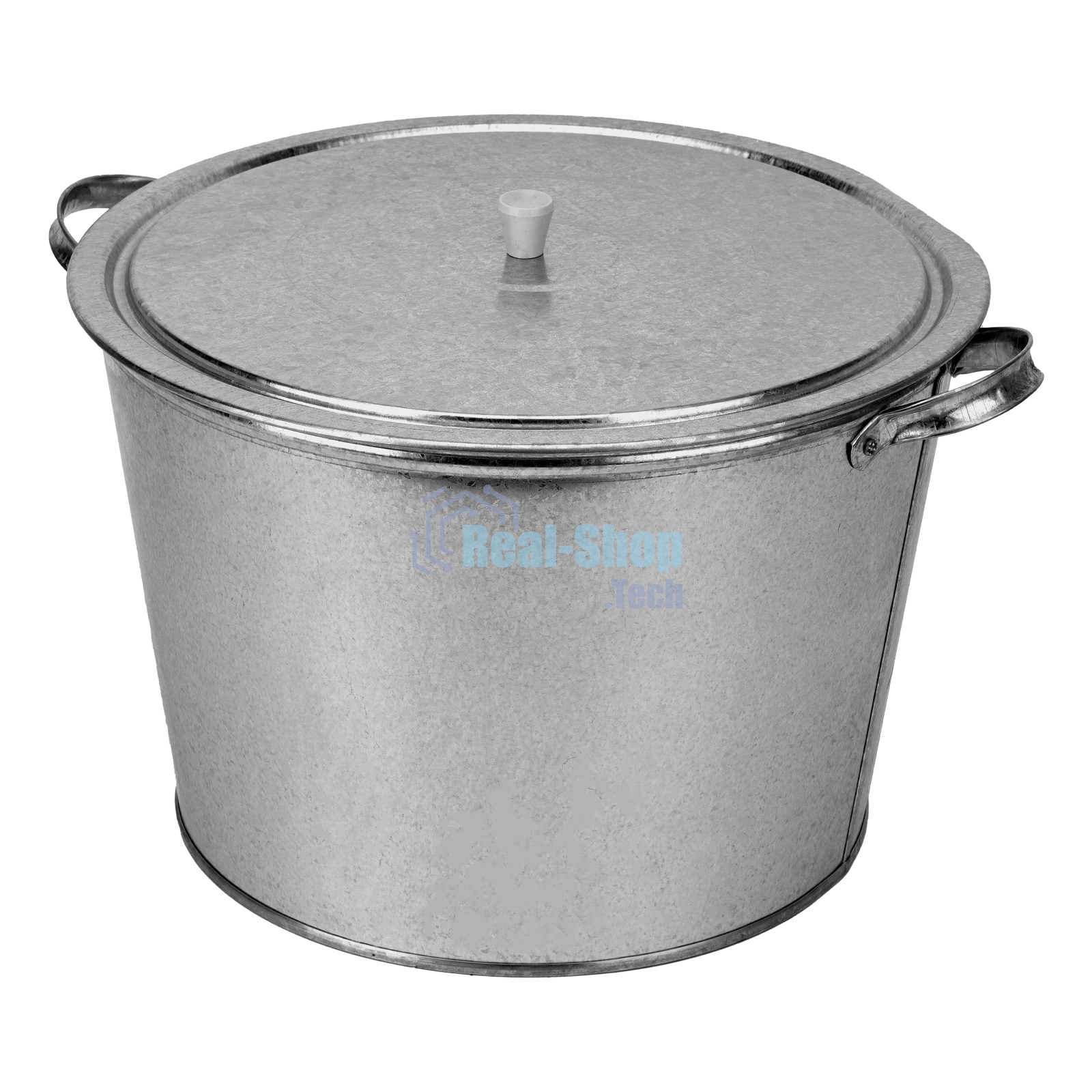 Бак Россия для воды оцинкованный с крышкой 20л, 67548