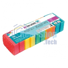 Губки для посуды, 98x65x31 мм, 10 шт., HomePalisad