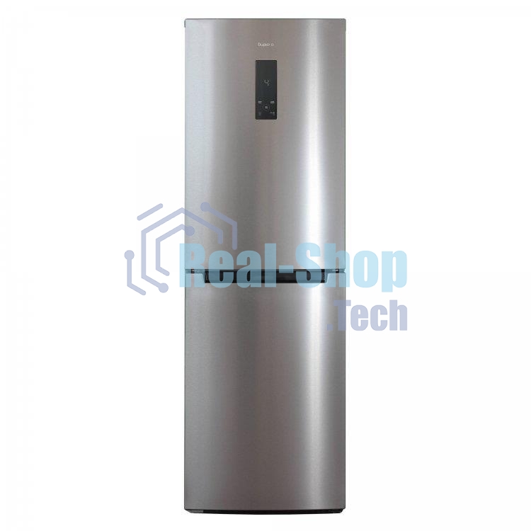 Холодильник Бирюса Б-I940NF нержавеющая сталь двухкамерный 210/130л морозилка снизу, No Frost