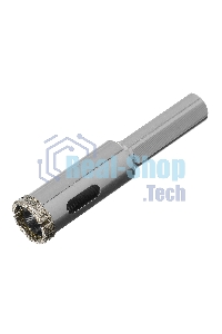 Сверло алмазное Matrix по керамограниту, 14 х 67 мм, 3-гранный хвостовик