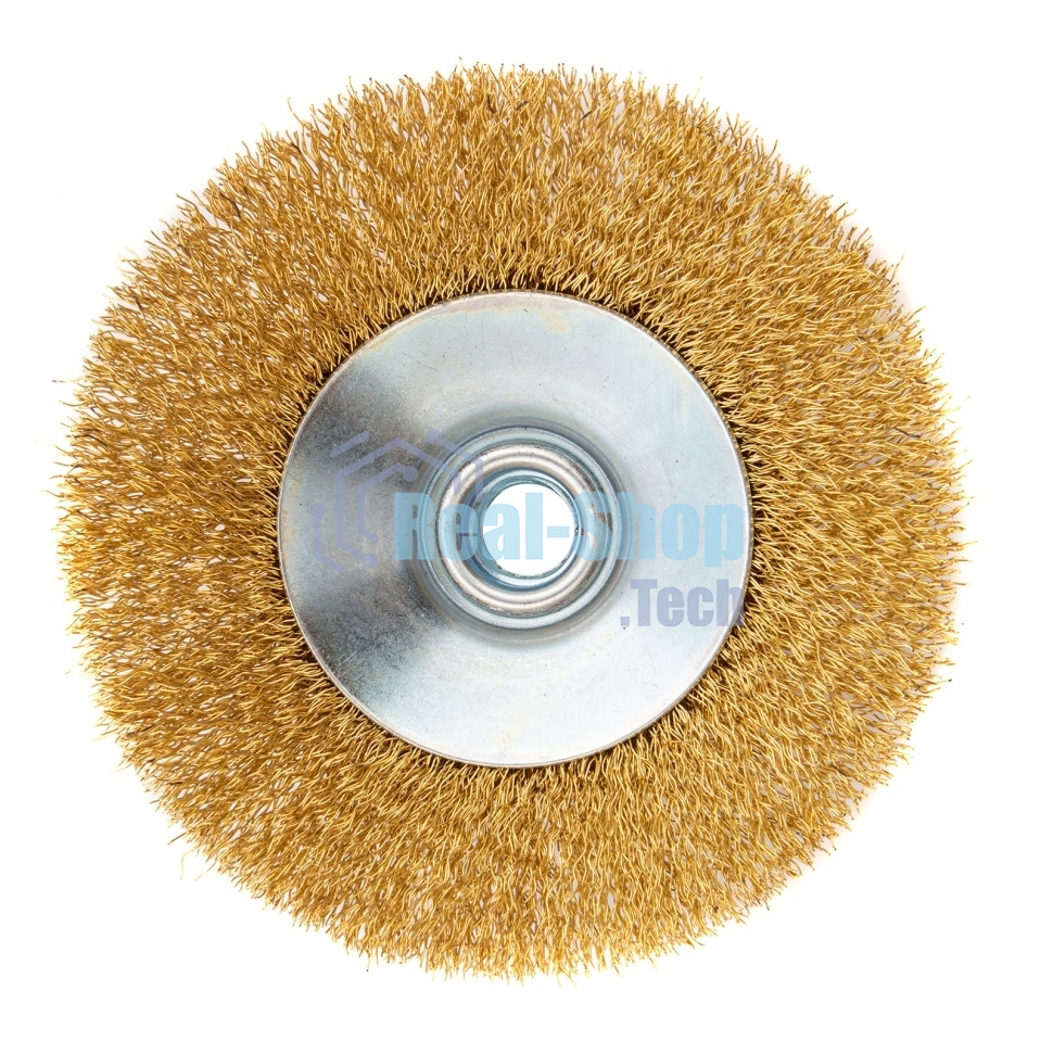 Кордщетка Matrix для ушм 125 мм м14 ''тарелка'' витая проволока