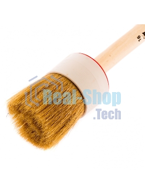 Кисть круглая MTX 82086 №16 (55 мм), натуральная щетина, деревянная рукоятка