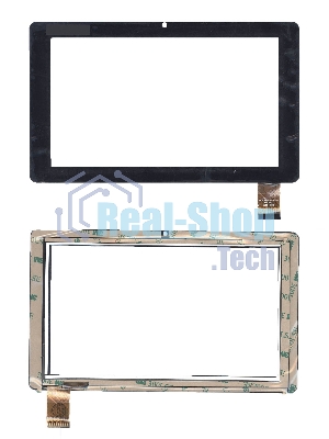 Сенсорное стекло (тачскрин) FPC CY70S201(781) 01, черное