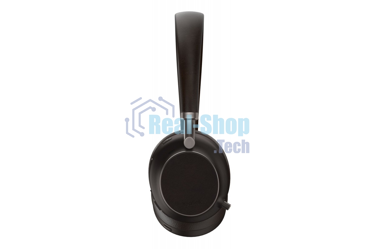 Беспроводные/проводные наушники Yealink BH76 Plus UC Black, накладные, Bluetooth + USB-A, активное шумоподавление, до 40 ч