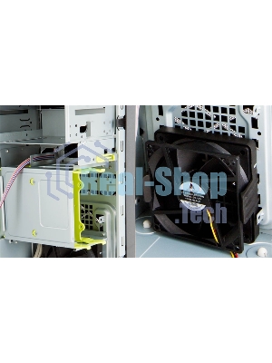 Компьютерный корпус Mini Tower InWin EFS712 Black U3*2+U2*2+A(HD) + front fan holder + Screwless mATX (без блока питания)