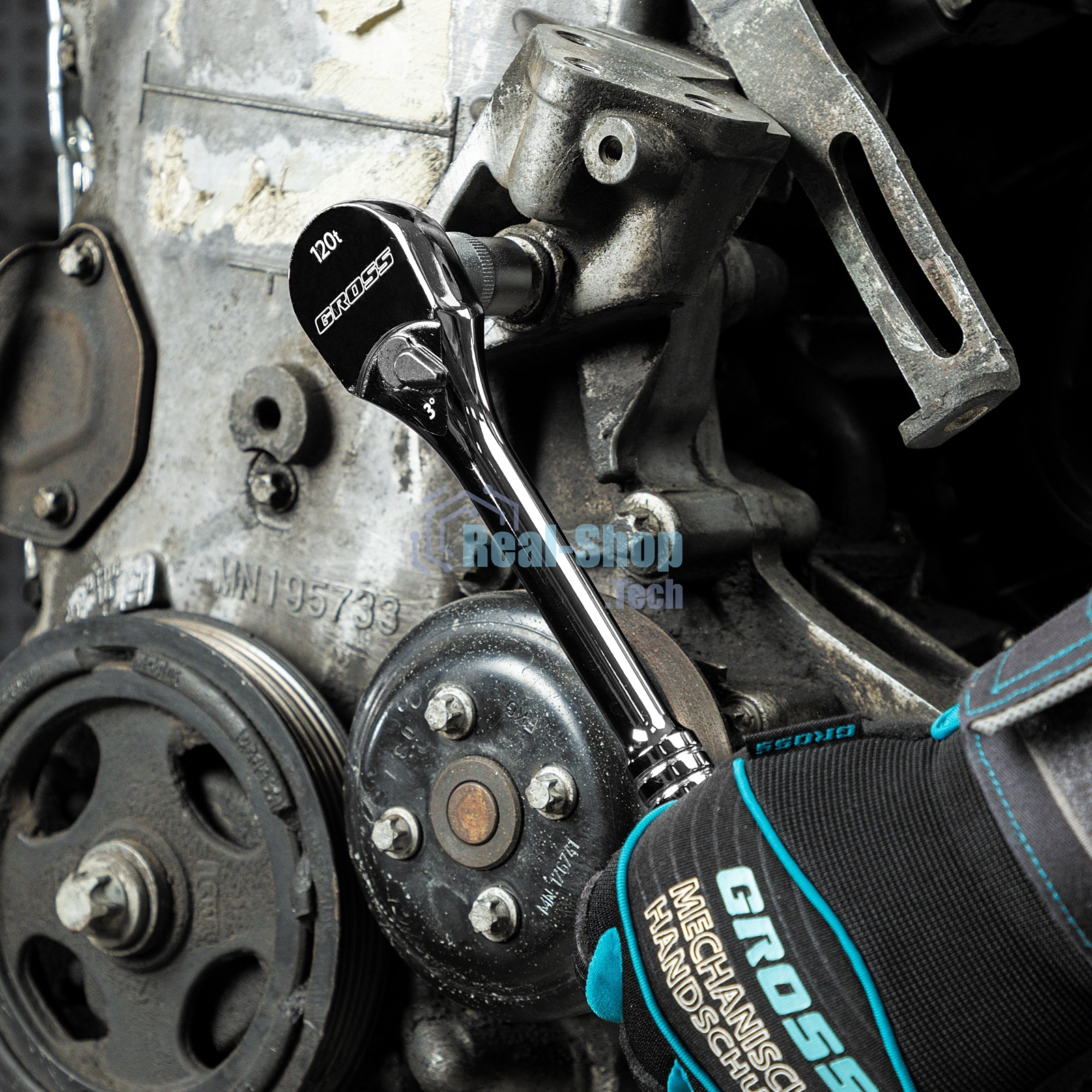 Ключ-трещотка Gross 1/2