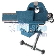 Тиски слесарные, 63 мм, крепление для стола, винтовой зажим (Глазов)