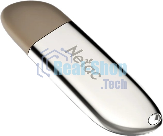 Флешка USB R/W Netac U352 8Gb NT03U352N-008G-20PN, USB 2.0, с колпачком, металлическая