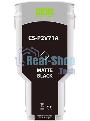 Картридж струйный Cactus CS-P2V71A №730 черный матовый (300мл) для HP Designjet T1600/1700/2600
