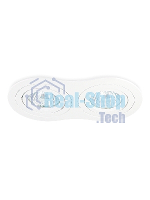 Встраиваемый поворотный точечный светильник Ambrella light TN102505/2 WH белый GU5.3 175*95*28