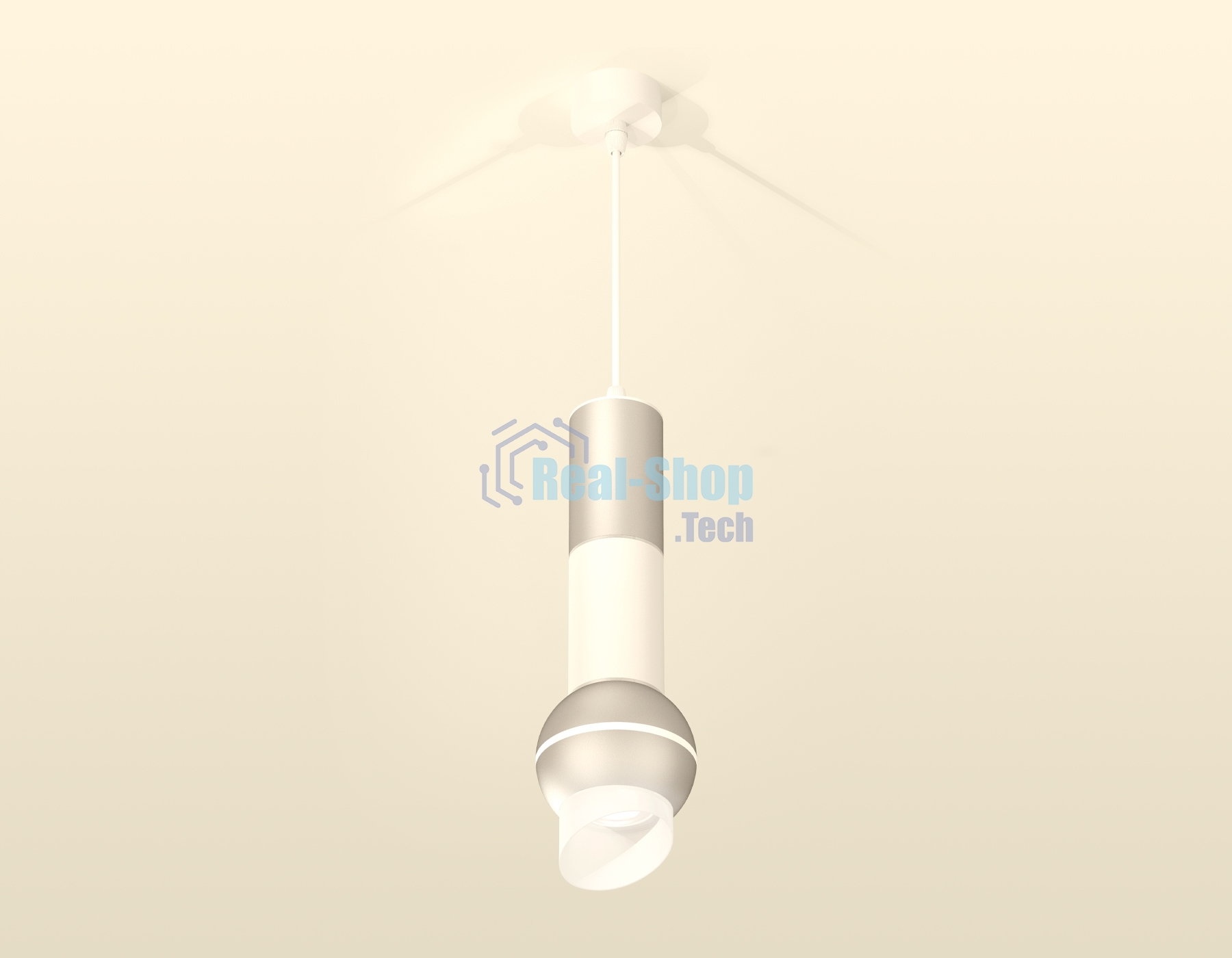 Светильник Ambrella XP1103010 SSL/SWH/FR серебро песок/белый песок/белый матовый MR16 GU5.3 LED 3W 4200K