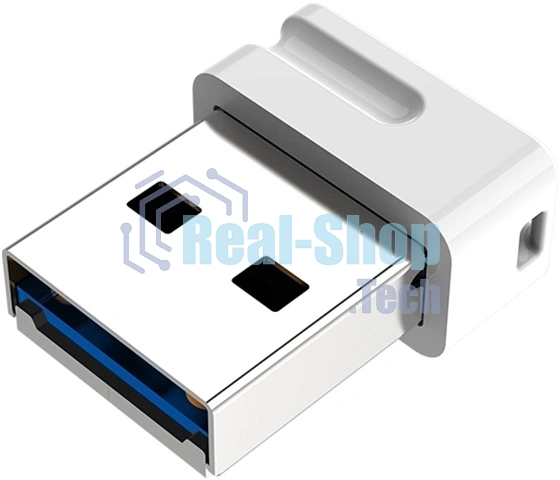 Флешка USB Netac U116 mini (NT03U116N-032G-32WH USB), 32Gb, USB 3.2, R/W 90/30, белый