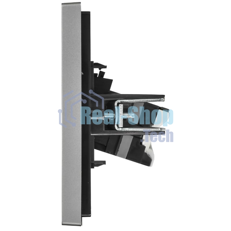 Розетка компьютерная RJ45 кат.5E IEK FORTE&PIANO FP532 сталь