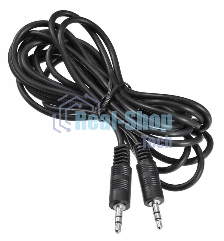 Кабель соединительный аудио Buro BAAC002-3 Jack 3.5 (m)/Jack 3.5 (m) 3м. черный BAAC002-3