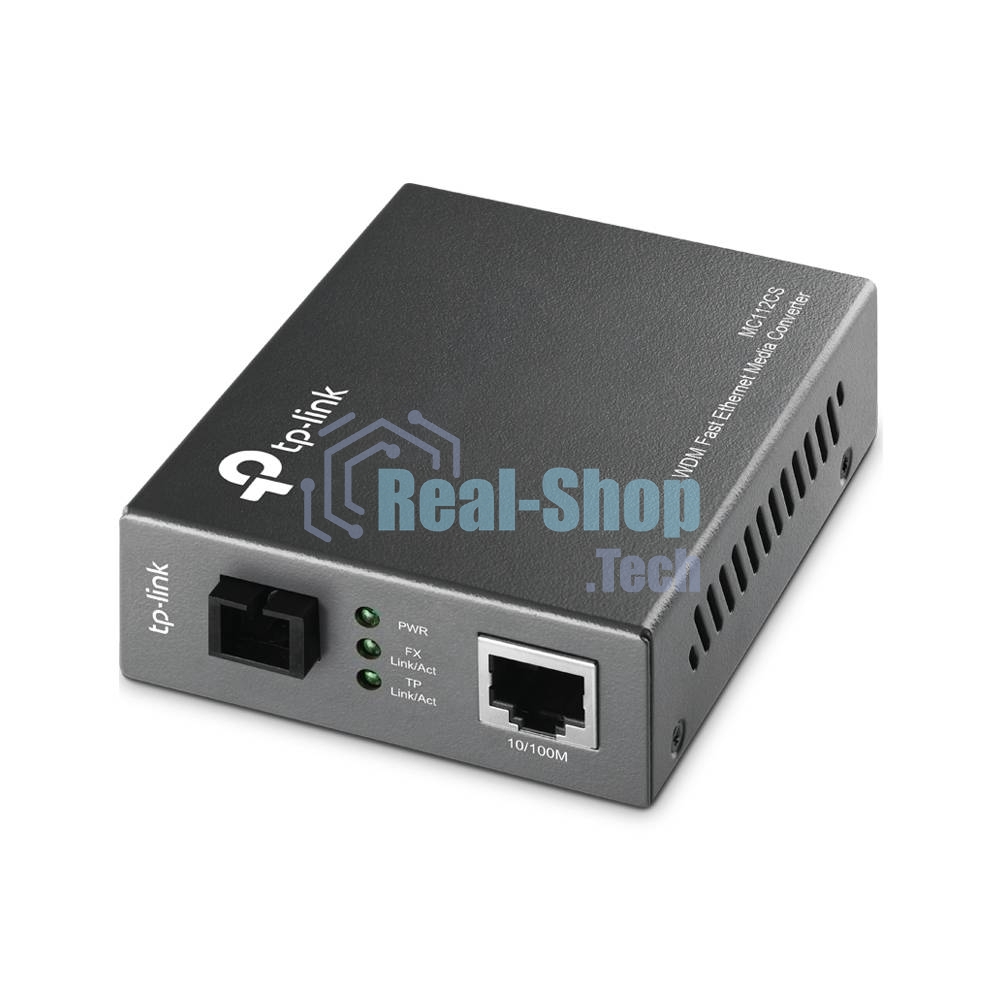Сетевой коммутатор TP-Link SMB MC112CS Медиаконвертер 10/100M RJ45 to 100M single-mode, Full-duplex, up to 20Km