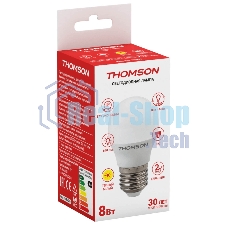 Лампа светодиодная Hiper THOMSON LED GLOBE 8W 640Lm E27 3000K TH-B2039