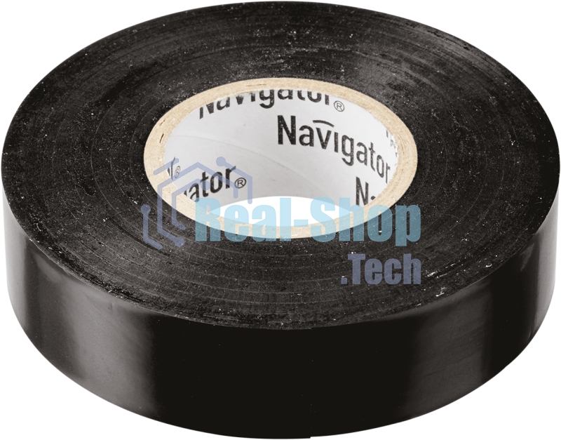 Изолента ПВХ 19 мм (рул.20 м) черный NIT-A19-20/BL Navigator