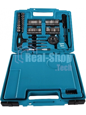 Набор принадлежностей Makita E-06270 212 предметов (жесткий кейс)