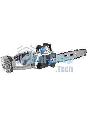 Пила цепная аккумуляторная в кейсе DEKO DKCHS 40 PRO [063-4357] 2х20В, 2x4.0А·ч, 2 з/у