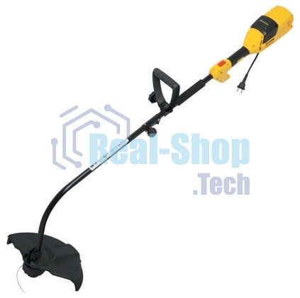 Триммер электрический Champion ET1003A 1000Вт 35см верхний двиг., изогнутая разъемная штанга 3.9кг