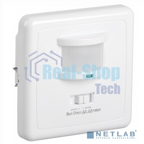 Детектор движения ДД 035 500Вт угол обз. 140град. дальн. 12м IP20 бел. ИЭК LDD12-035-500-001