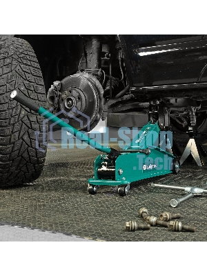 Домкрат гидравлический подкатной Сибртех 3 т, 192-532 мм, SUV